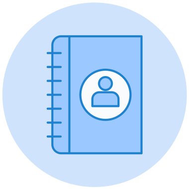 Kitap. Web simgesi basit illüstrasyon