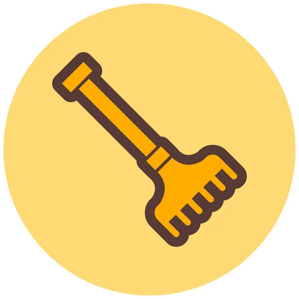 Vector Illustration Modern Shovel Icon — ストックベクタ