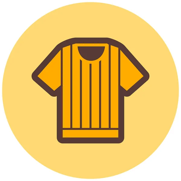 Shirt Ícone Web Ilustração Simples —  Vetores de Stock
