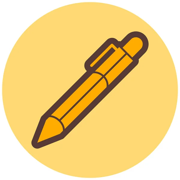 Pencil Vector Icon Modern Simple Design — Stock Vector