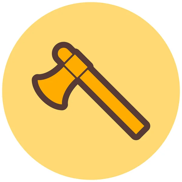 Axe Icon Simple Design Vector Illustration — Stock Vector