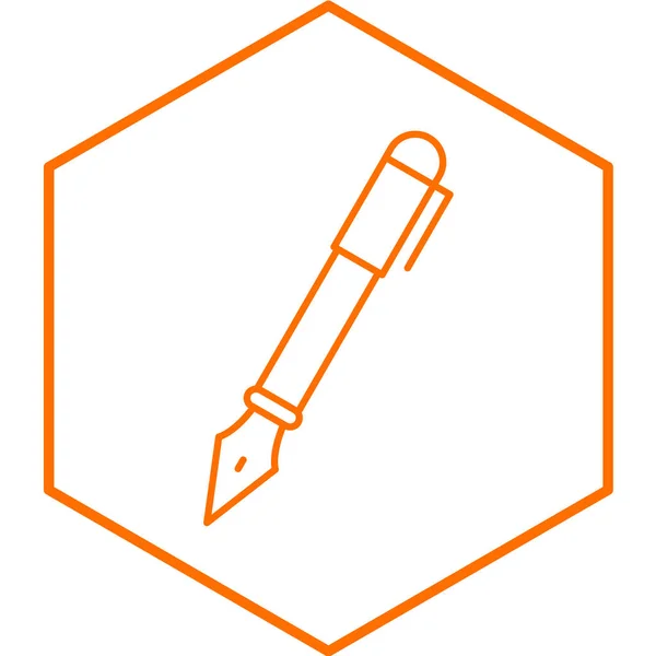 Stift Symbol Vektor Illustration — Stockvektor