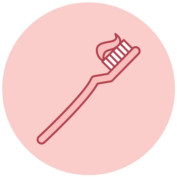 Зубная Щётка Иконка Сайта — стоковый вектор