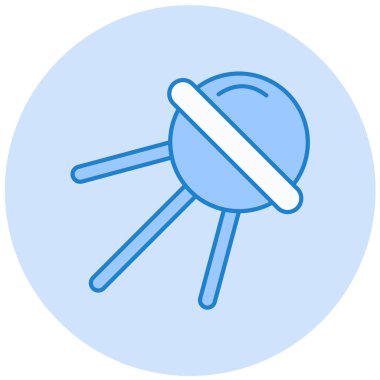 uzay sembolünün vektör illüstrasyonu