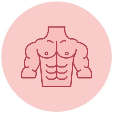 İnsan vücudu düz vektör simgesi