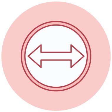 ok simgesi vektör illüstrasyonu