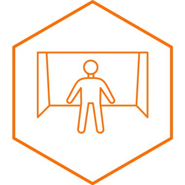 Erkek ve kadın ikonunun vektör illüstrasyonu