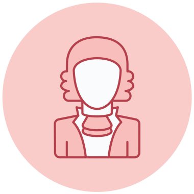 avatar vektör renk simgesi