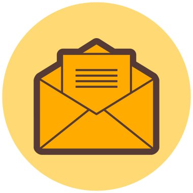 E- posta simgesi vektör illüstrasyonu