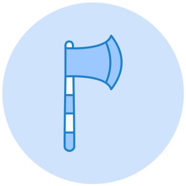 Modern balta simgesinin vektör çizimi