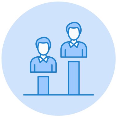 İş ekibi. Web simgesi