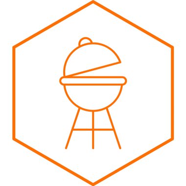 Izgara ikonu. vektör çizimi