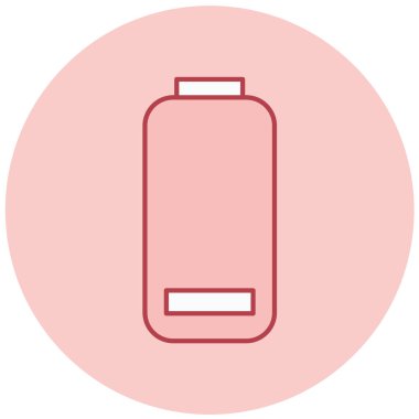 Pil. Web simgesi basit illüstrasyon