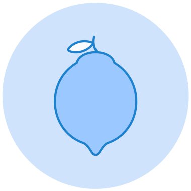 Tek simgenin vektör illüstrasyonu