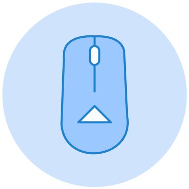 Fare. Web simgesi basit illüstrasyon