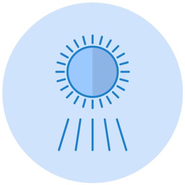 hava durumu modern ikon vektör illüstrasyonu