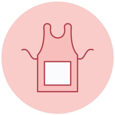 Gömlek. Web simgesi basit illüstrasyon