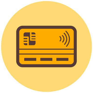 Kredi kartıyla. Web simgesi