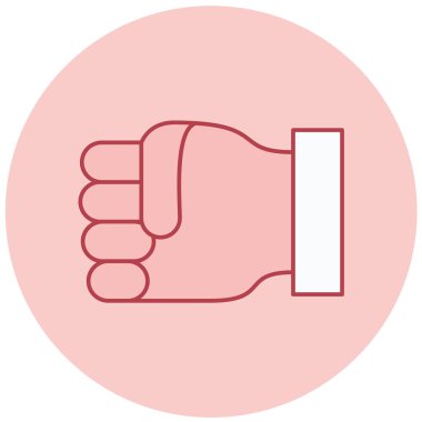 Elini ver. Web simgesi basit illüstrasyon