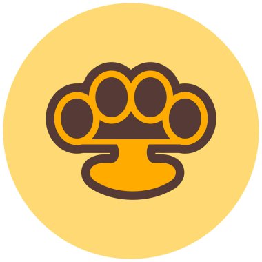 Bir ağaç simgesinin vektör illüstrasyonu