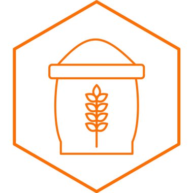 Un simgesi vektör illüstrasyonu