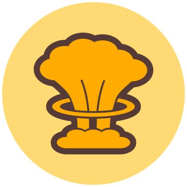 Bulut. Web simgesi basit illüstrasyon