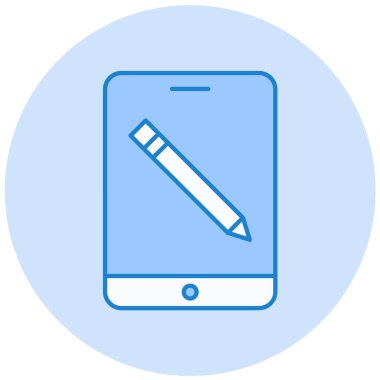 Modern simge vektör illüstrasyonuna dikkat edin