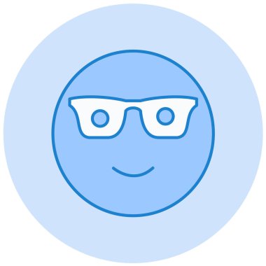 Yüz maskesi. Web simgesi