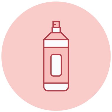 Kullanım için vektör sprey şişesi