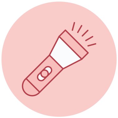 el feneri vektör simgesi modern basit illüstrasyon