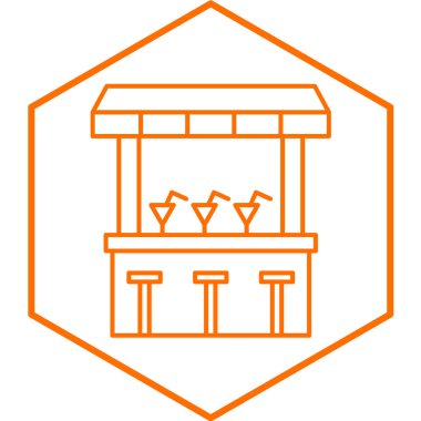 Plaj Oyalamasının vektör illüstrasyonu