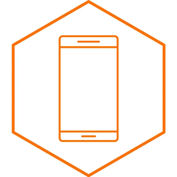 Illustration Vectorielle Icône Smartphone — Image vectorielle