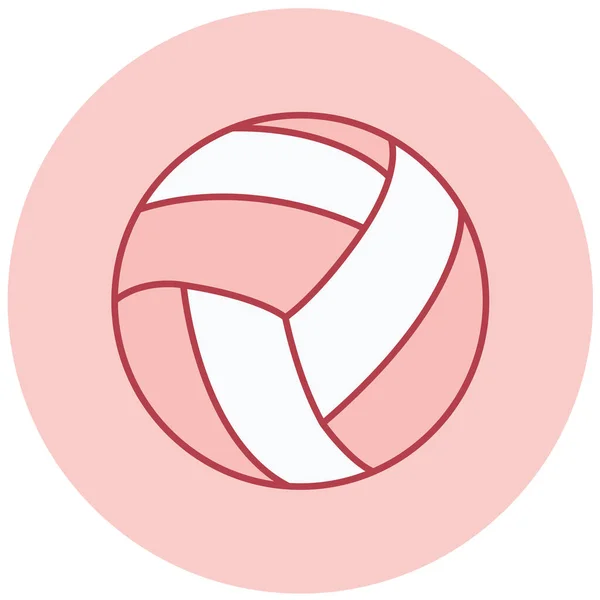 ボール円イラスト白い背景のベクトル — ストックベクタ