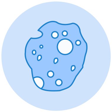 Ay. Web simgesi basit illüstrasyon