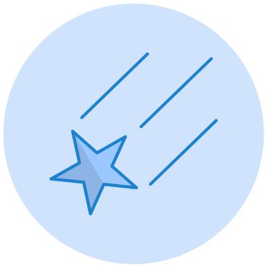 Yıldız. Web simgesi basit illüstrasyon