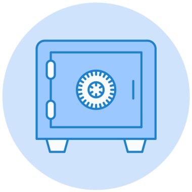 Dolap. Web simgesi basit illüstrasyon