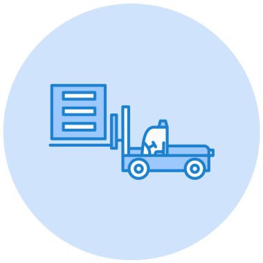 Yükleyici. Web simgesi basit illüstrasyon 