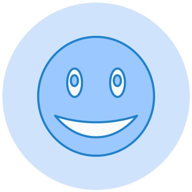 yüz simgesi, vektör illüstrasyonu