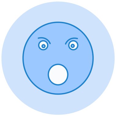 yüz simgesi, vektör illüstrasyonu