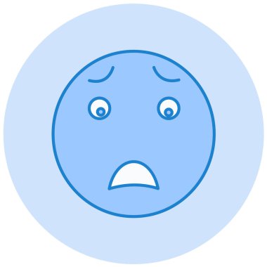 yüz simgesi, vektör illüstrasyonu