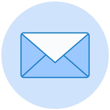 E- posta simgesi vektör illüstrasyonu