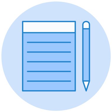 Belge. Web simgesi basit illüstrasyon