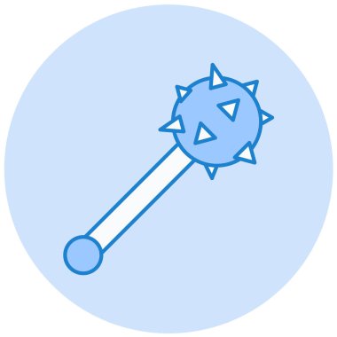 Mace simge vektör çizim