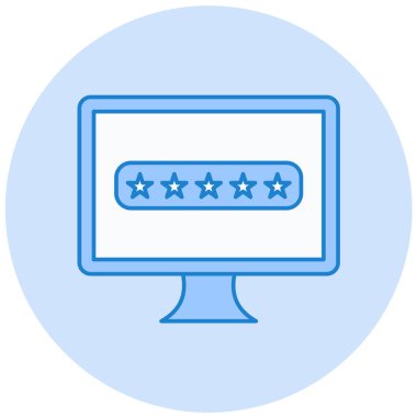 Ağ simgesi. Basit tasarım