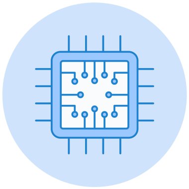 Devre kartı. Basit resimleme