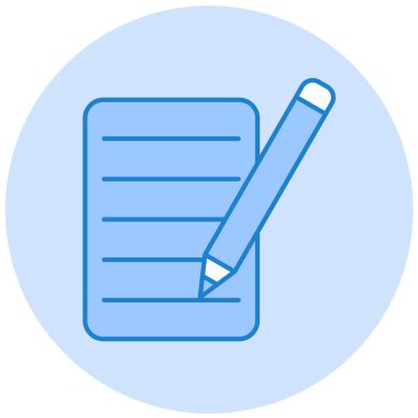 Belge. Web simgesi basit illüstrasyon