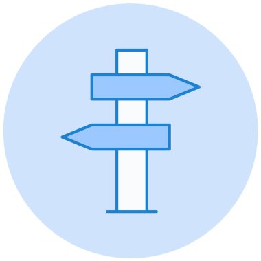 Projeniz için yön ok simgesi