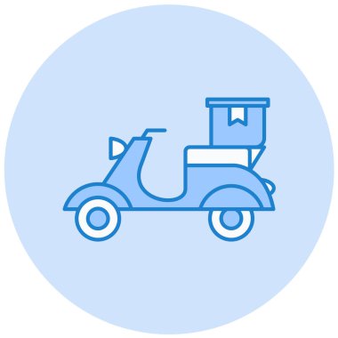 Mobilet. Web simgesi basit illüstrasyon