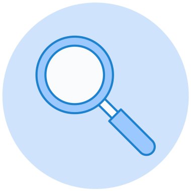 Arama simgesi vektör illüstrasyonu