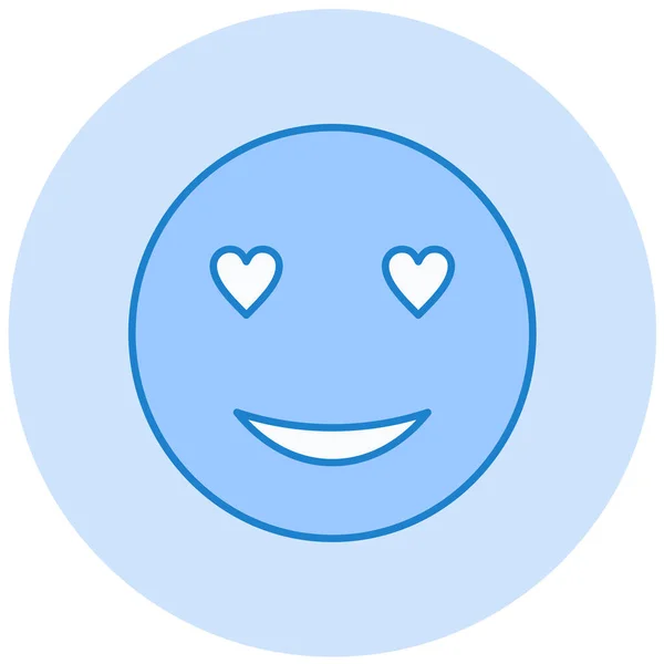 Emoji Icône Web Illustration Simple — Image vectorielle